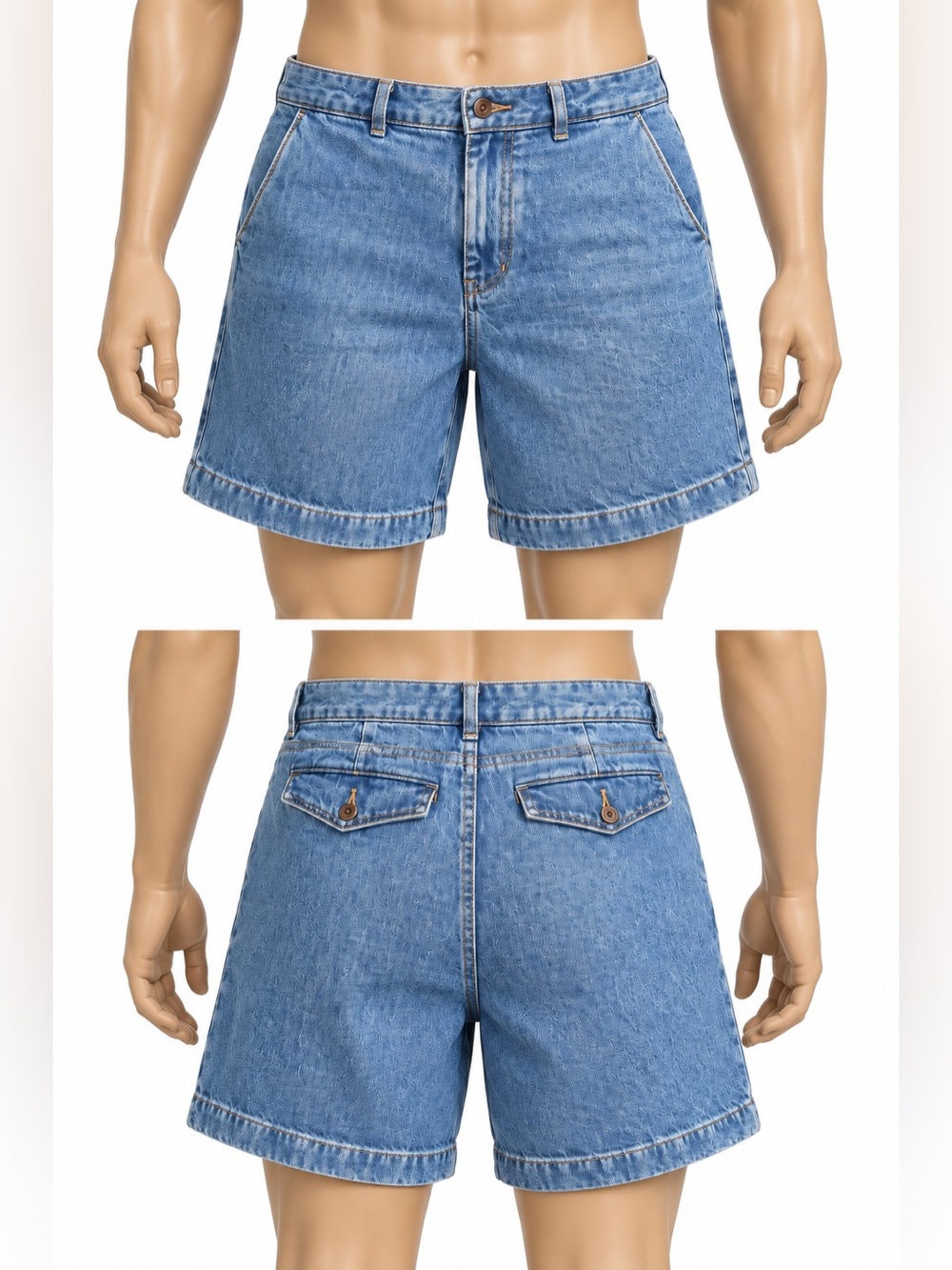 J. Crew Light Blue Denim Shorts